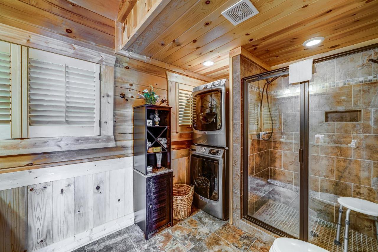 Вілла Log Haven Досонвілль Екстер'єр фото
